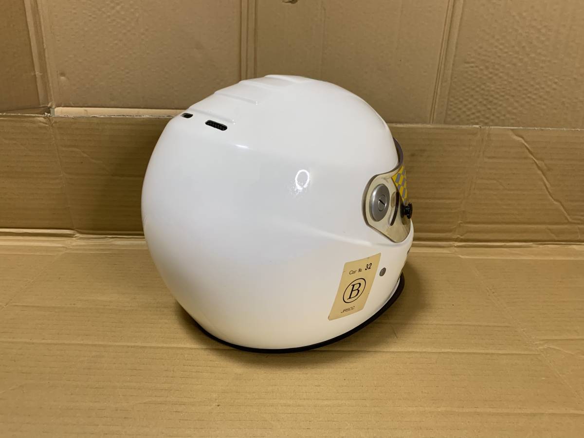 OMP helmet Formula L size white AGV racing 