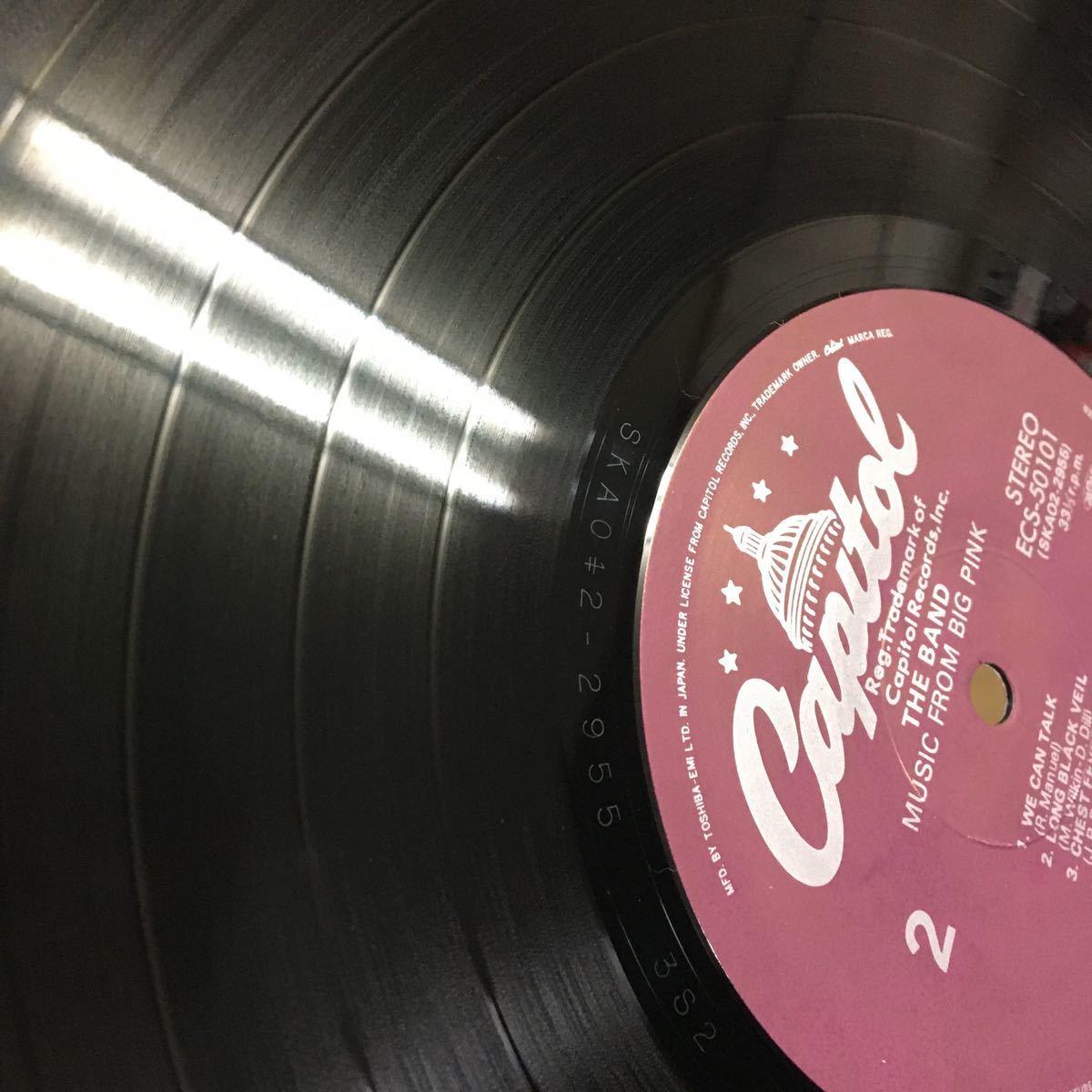 ◯ LP ミュージック・フロム・ビッグ・ピンク ザ・バンド MUSIC FROM
