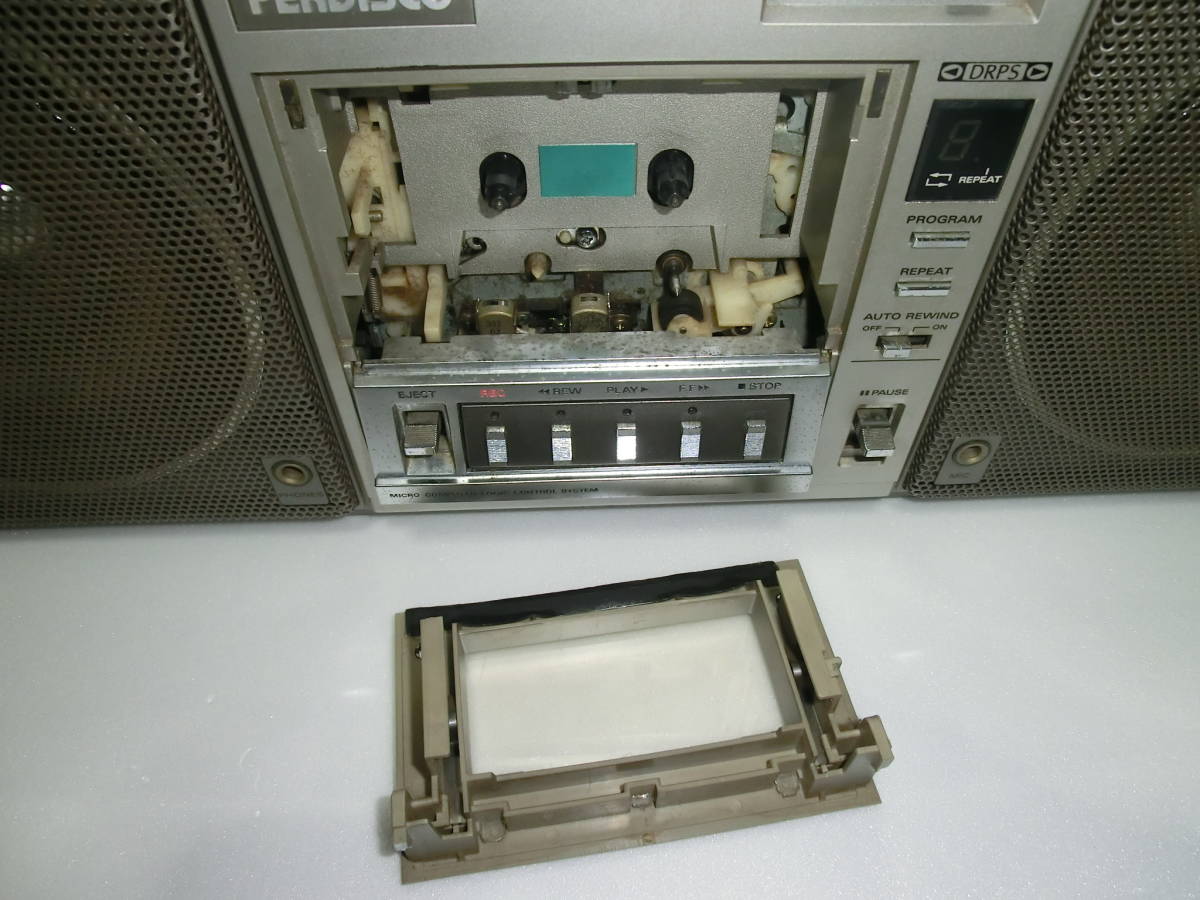 日立 PERDISCO パディスコ TRK-8800 ラジカセの画像5