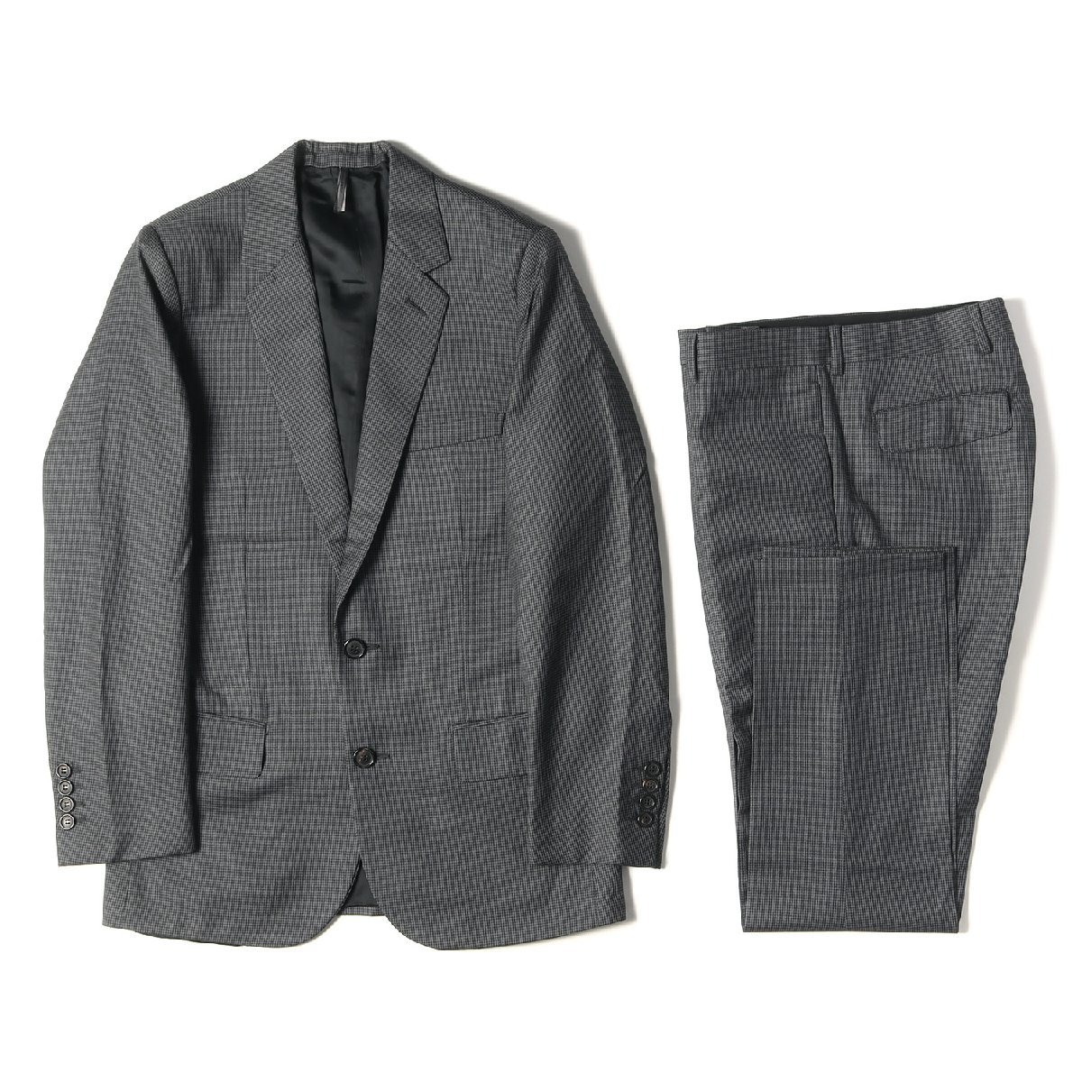 Dior HOMME ディオールオム ハウンドトゥースチェック ウール スーツ