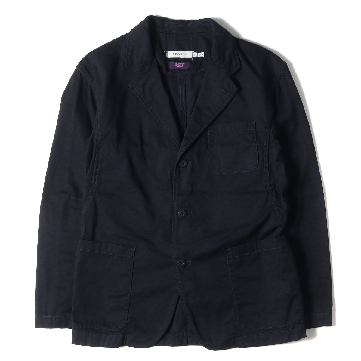 贅沢品 LIBERTY TWILL COTTON JACKET MANAGER テーラードジャケット 総