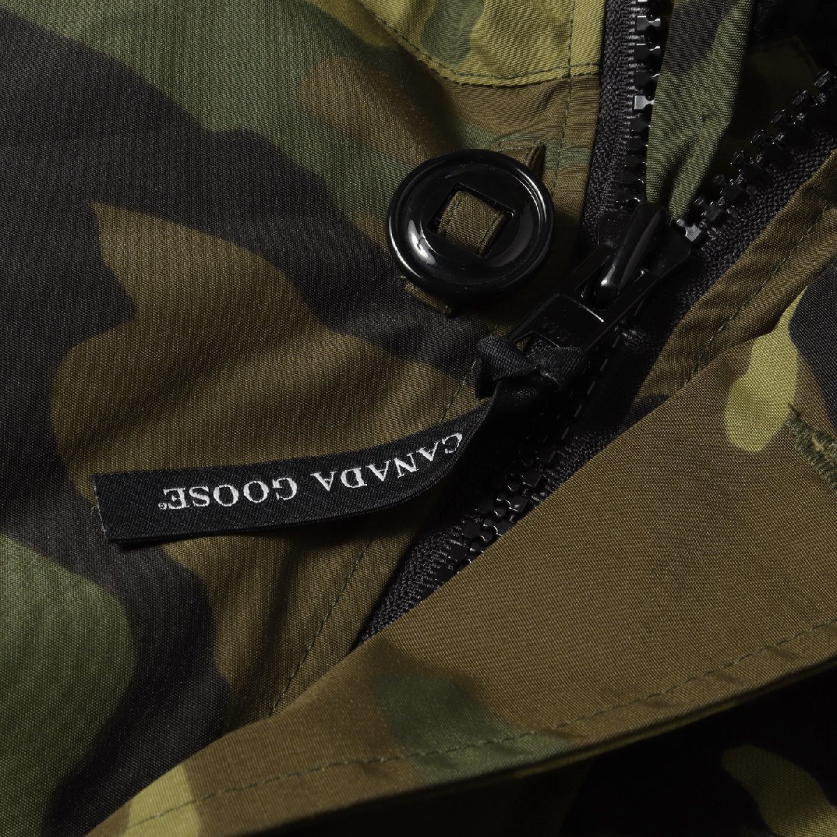 CANADA GOOSE カナダグース ダウンジャケット 迷彩柄 ファー フード