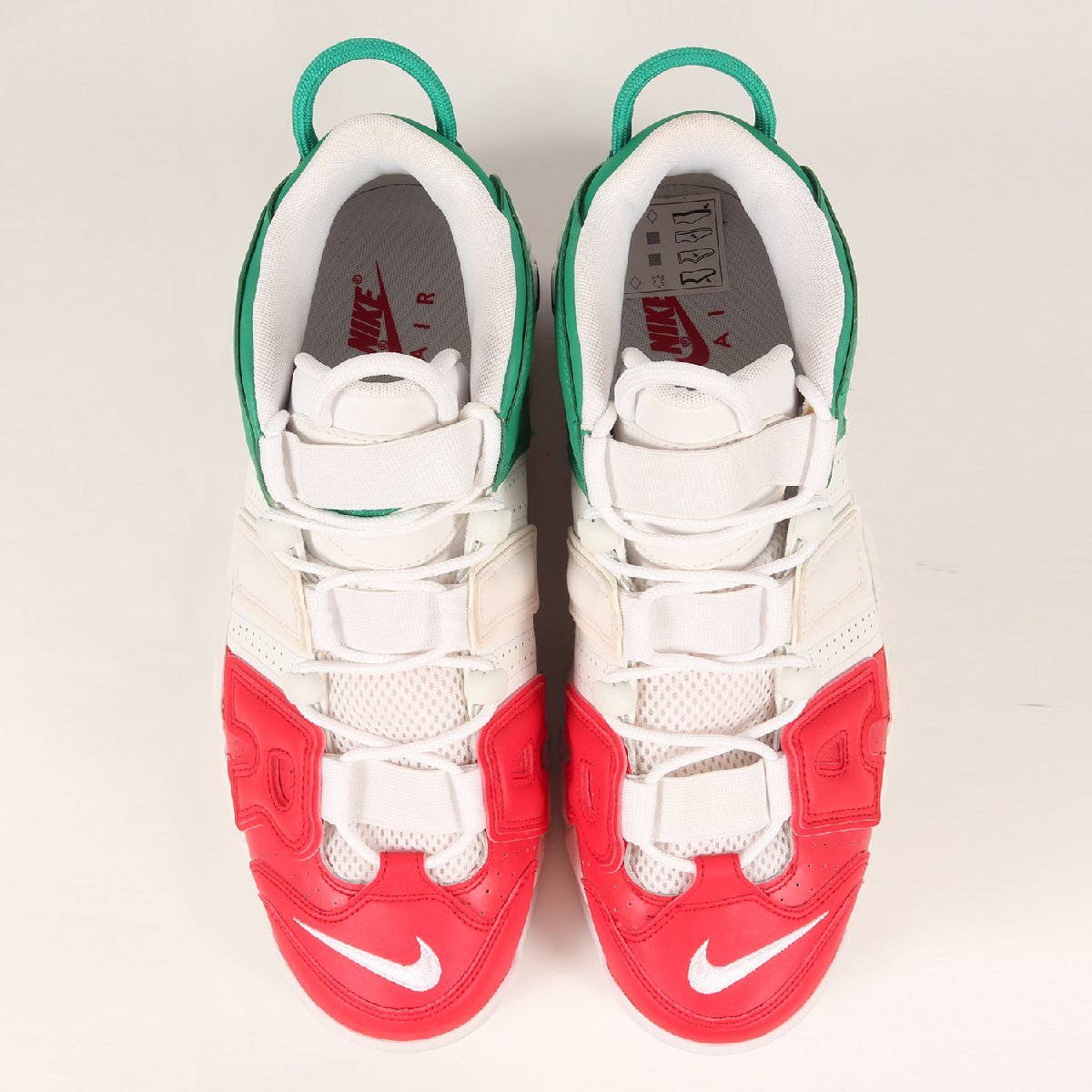 新品 NIKE ナイキ AIR MORE UPTEMPO 96 ITALY QS COUNTRY PACK 2018年 日本未発売 エア モア アップテンポ イタリア US10.5 28.5cm_画像4