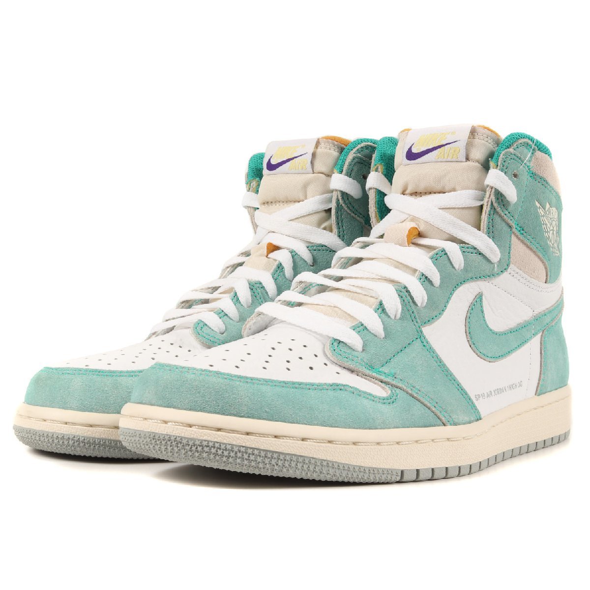 NIKE ナイキ AIR JORDAN 1 RETRO HIGH OG TURBO GREEN (555088-311) 2019年 エアジョーダン1 レトロ ハイ ターボグリーン US10.5 28.5cm_画像2