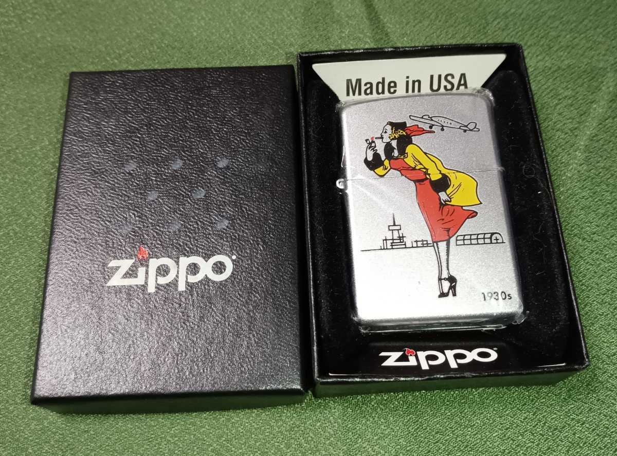 Zippo/ジッポー　ウィンディ　2007年製　Windy　1930s　VARGA GIRL　バルガガール、バーガガール_画像1