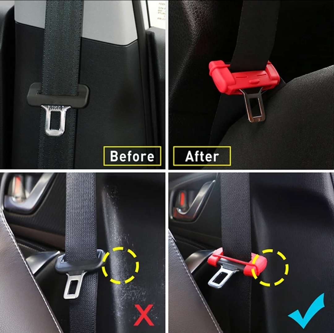  all-purpose seat belt silicon cover red foreign automobile domestic production car Lexus Honda Nissan Toyota Subaru Suzuki Daihatsu Benz Audi BMW