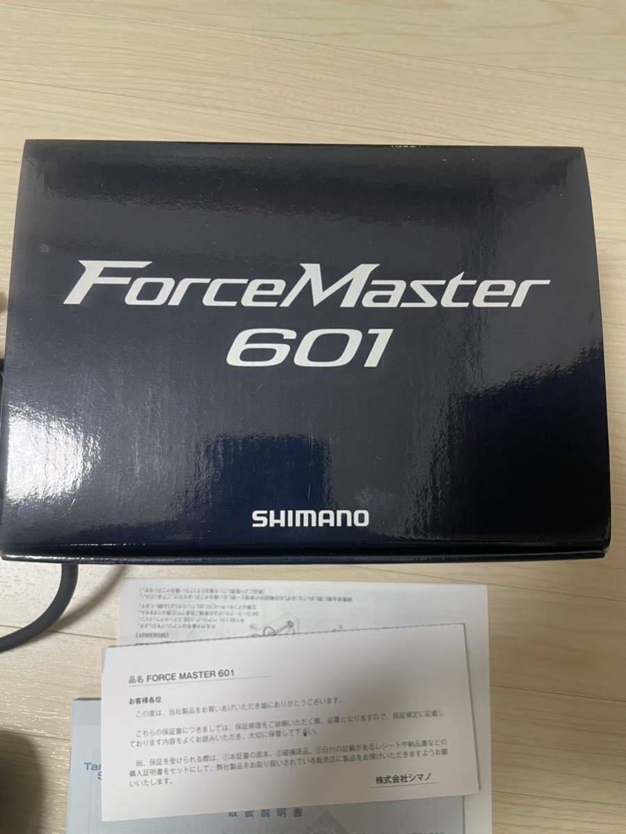 シマノ 20 フォースマスター 601 左ハンドル 一回使用の美品 tivicr.com