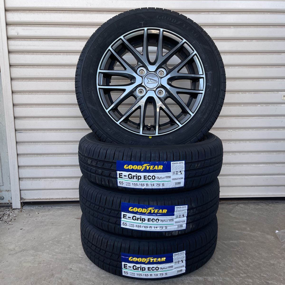 ヤフオク! - 新品ダイハツ純正◇155/65R14◇グッドイヤーEG01...