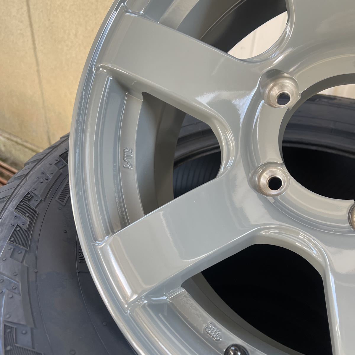 TOYOオープンカントリー215/70R16◆16×6J-15◆《CST ZERO-1HYPER J6》ジムニー セメントグレー JBJA ハイパー 4本セット_画像6