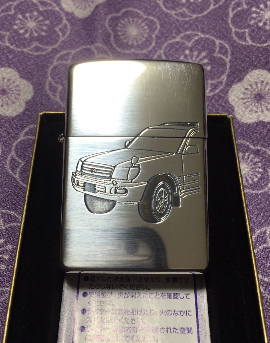 日本未発売日本未発売96年 トヨタ LAND CRUISER ガンメタ Zippo タバコ