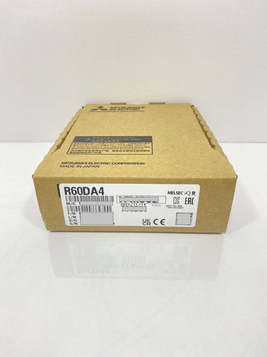 R60DA4 2022年製 三菱 デジタル-アナログ変換ユニット 31-0151 R60DA4 2022年製 三菱 デジタル-アナログ変換ユニット 31-0151