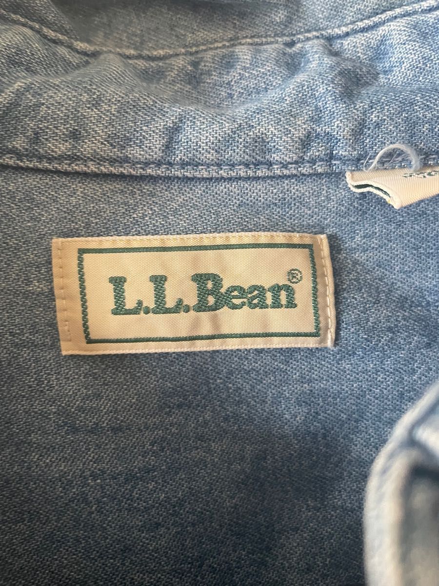 L.L.BEAN エルエルビーン　デニムシャツ　ヴィンテージ