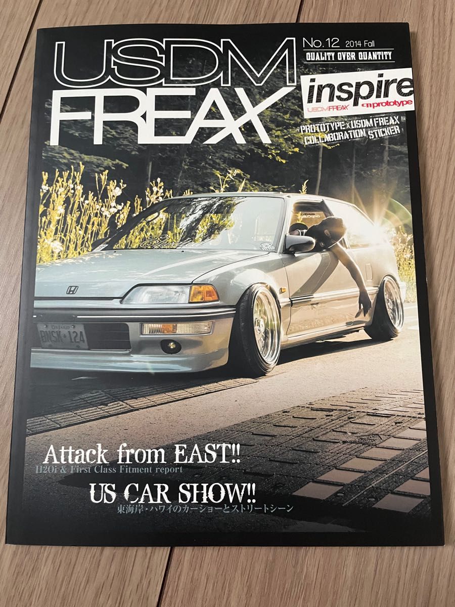 usdm freax No.12 ステッカー付き　美品