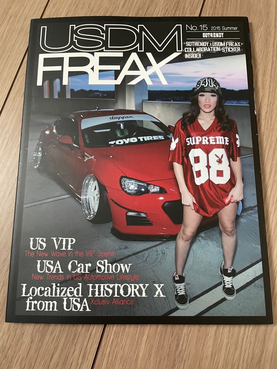 usdm freax No.15 ステッカー付き　美品