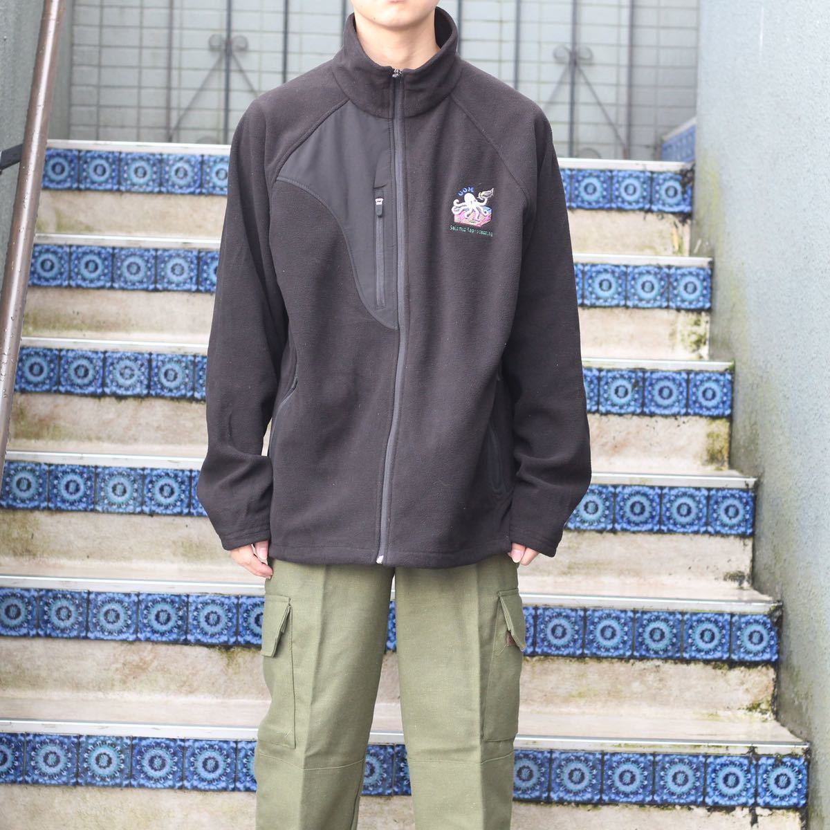 最安挑戦！ CLUB ULTRA VINTAGE USA OCTOPUS JACKET/アメリカ古着タコ