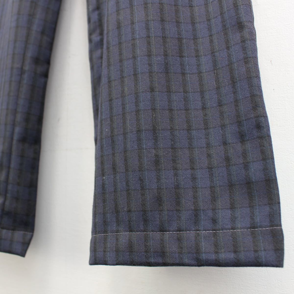 EU VINTAGE C&A Westbury CHECK PATTERNED SLACKS PANTS/ヨーロッパ古着チェック柄スラックスパンツ