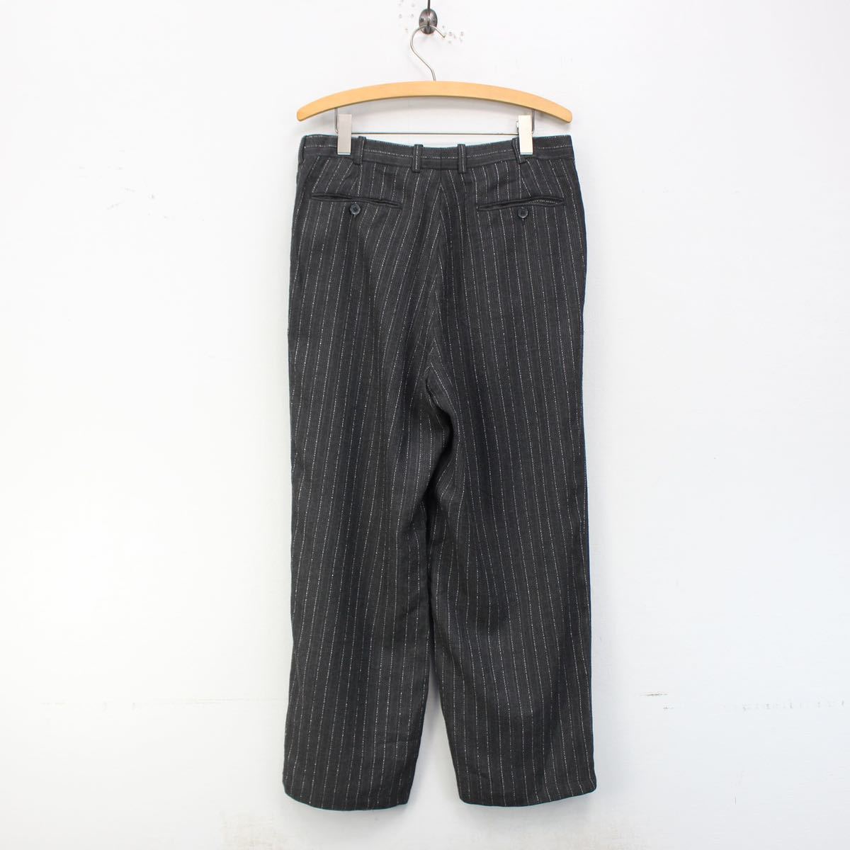 USA VINTAGE STRIPE PATTERNED WOOL SLACKS PANTS/アメリカ古着 USA VINTAGE STRIPE PATTERNED WOOL SLACKS PANTS/アメリカ古着