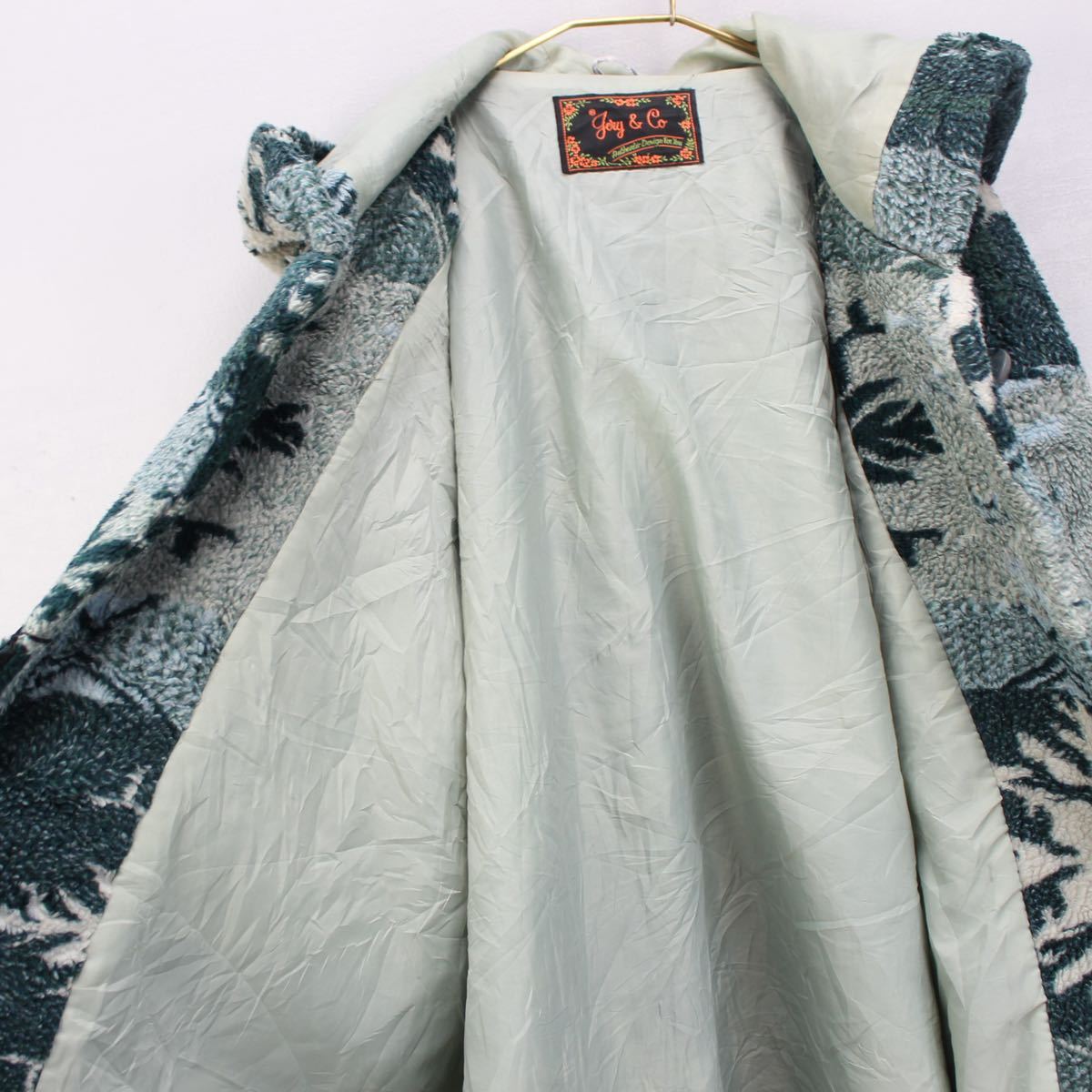 USA VINTAGE JORY&CO CRYSTAL OF SNOW DESIGN FLEECE HOODED USA VINTAGE JORY&CO CRYSTAL OF SNOW DESIGN FLEECE HOODED