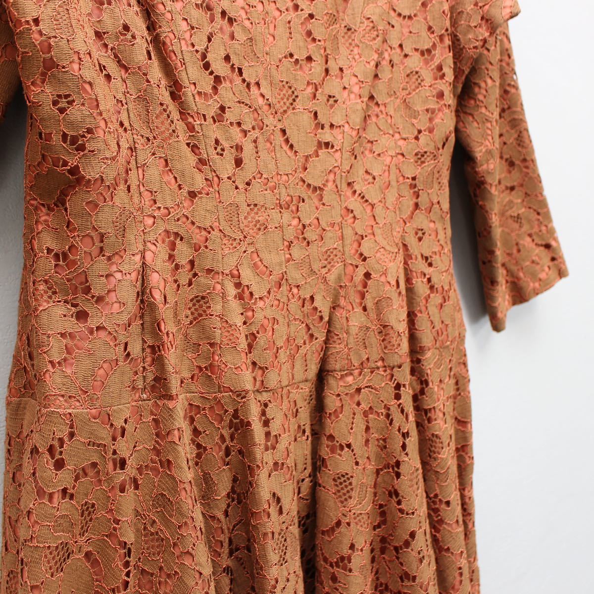 SPECIAL ITEM 60's USA VINTAGE LACE DESIGN DRESS ONE PIECE/60年代