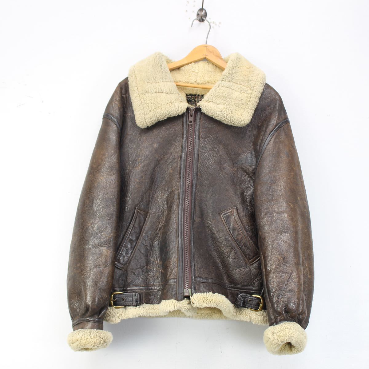 USA VINTAGE AVIREX B-3 LEATHER FRIGHT JACKET/アメリカ古着