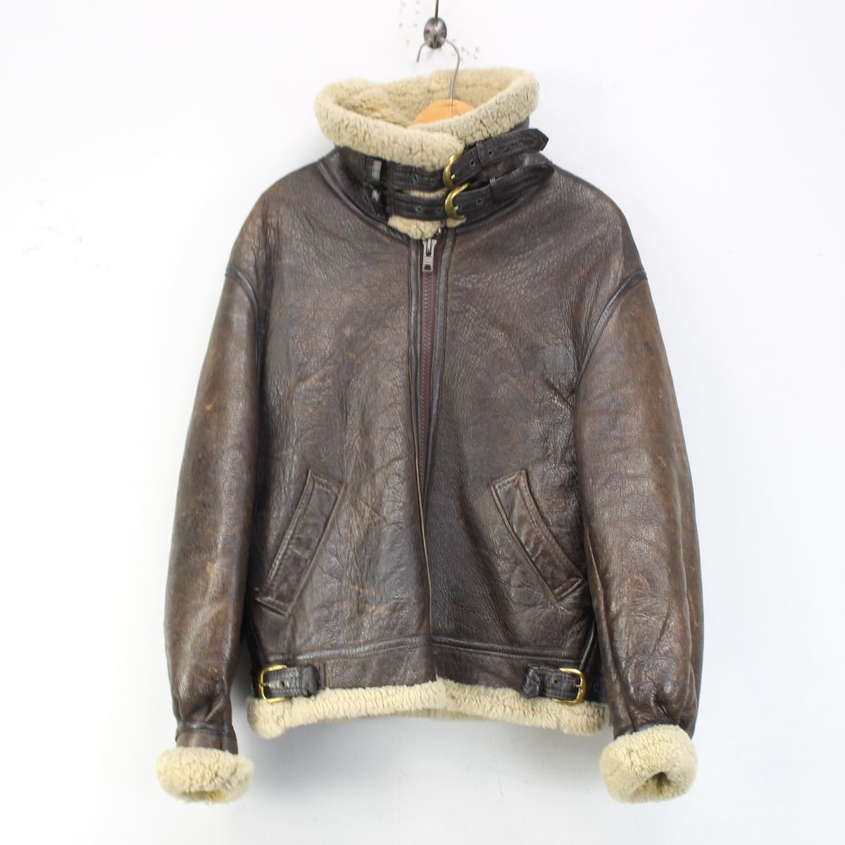 USA VINTAGE AVIREX B-3 LEATHER FRIGHT JACKET/アメリカ古着