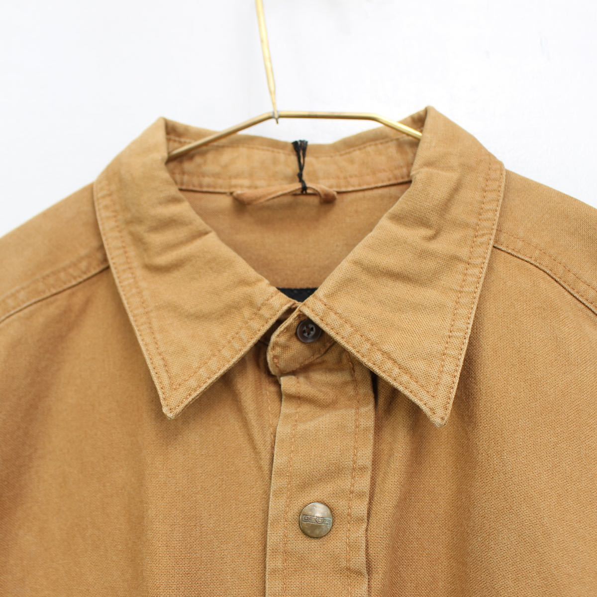 USA VINTAGE DAKOTA DUCK WORK SHIRT/アメリカ古着ダック生地ワークシャツ