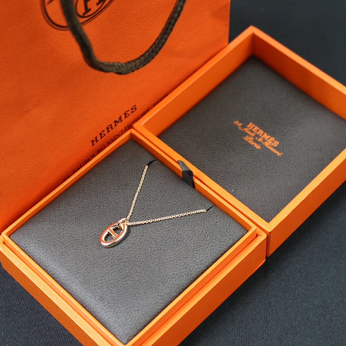 お取り寄せ】 新品 未使用品 エルメス HERMES シェーヌダンクル