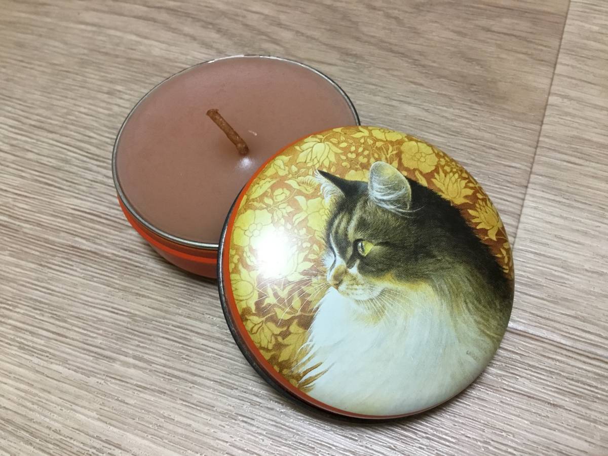Hunkydory 猫のブリキ缶 ティン缶 Hunkydory 猫のブリキ缶 ティン缶