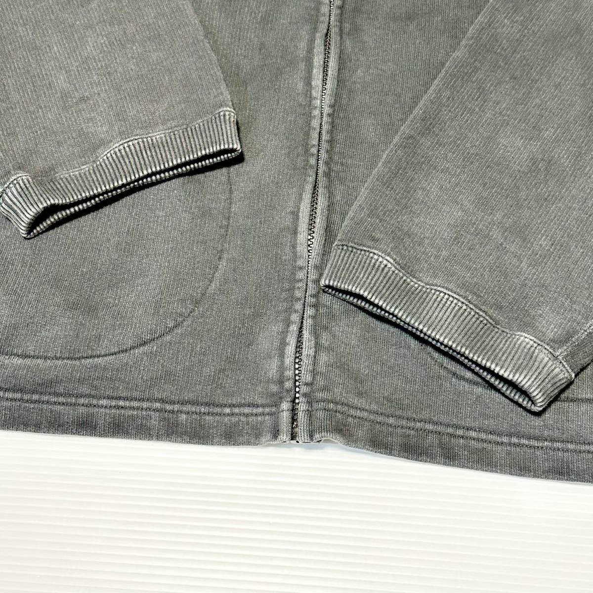 希少品! TENDERLOIN tenderloin テンダーロイン てんだーろいん ZIP UP SWEAT ジップ アップ スウェット トレーナー BLACK ブラック 黒 XL