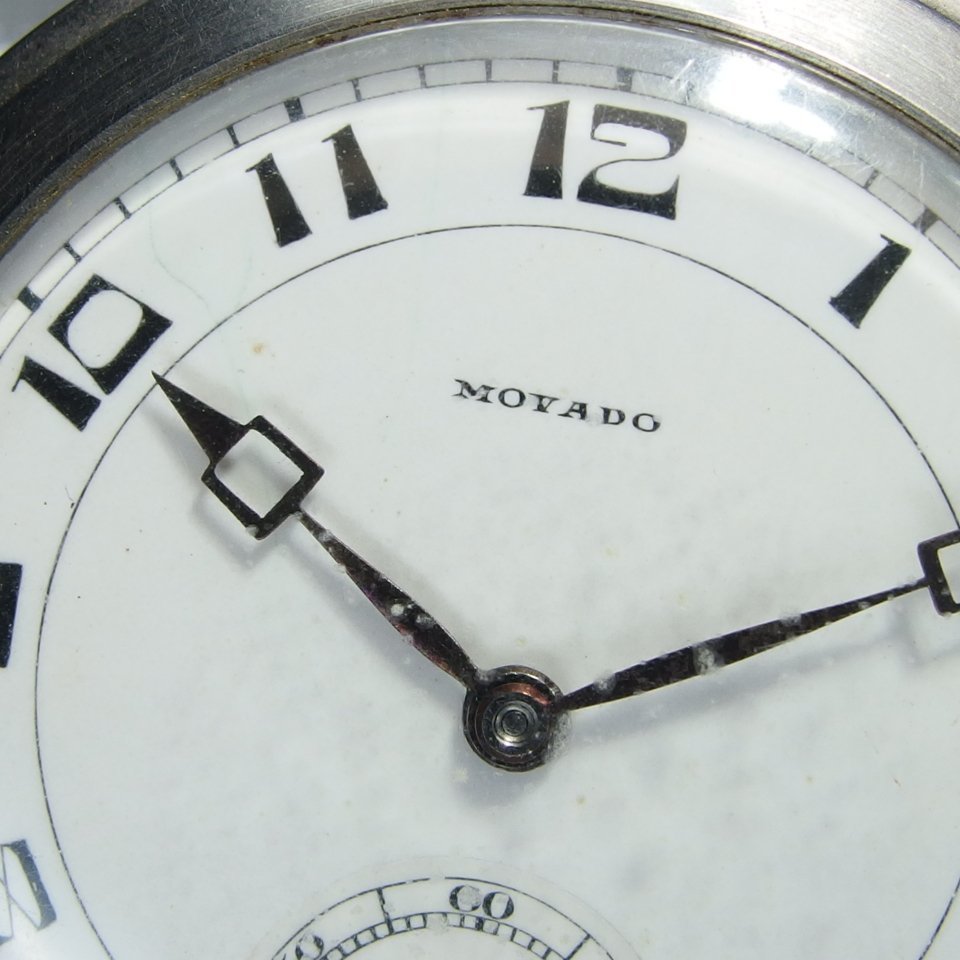 オリジナル 手巻き懐中時計 モバード MOVADO ポケットウォッチ
