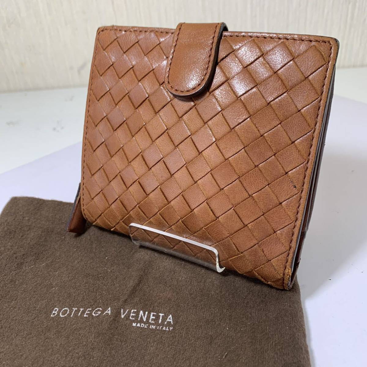 極 美品 保存箱 保存袋付 BOTTEGA VENETA ボッテガヴェネタ イントレ