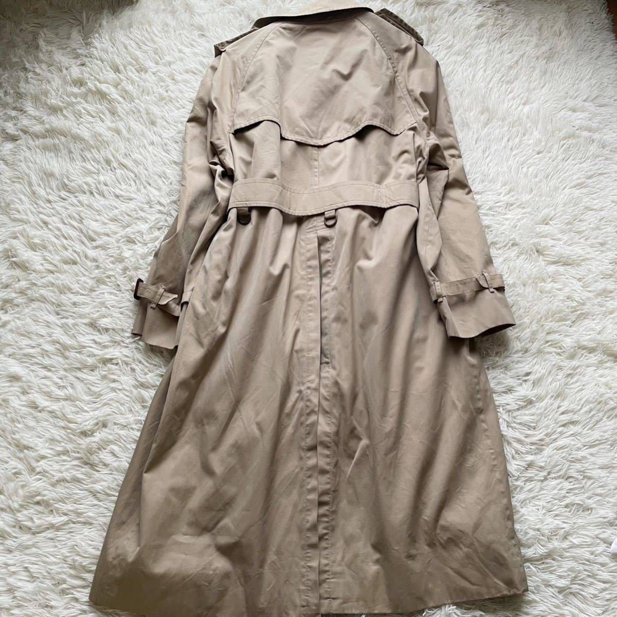 日本産 裏ノバチェックトレンチコート 【希少】BURBERRY バーバリー