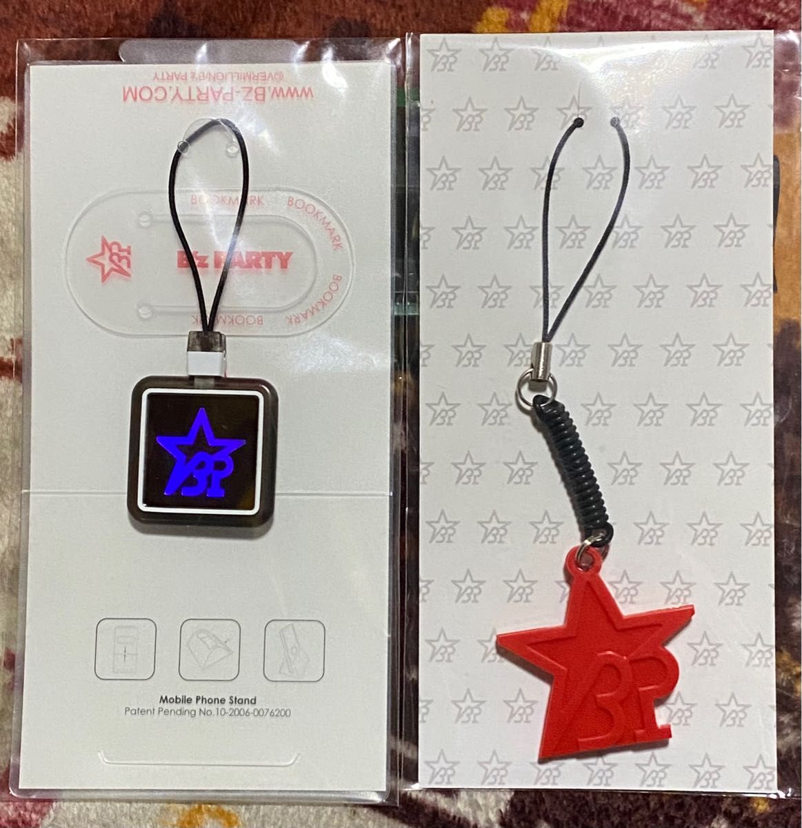 B'z Partyファンクラブ入会記念モバイルクリーナー2種セット B'z Partyファンクラブ入会記念モバイルクリーナー2種セット