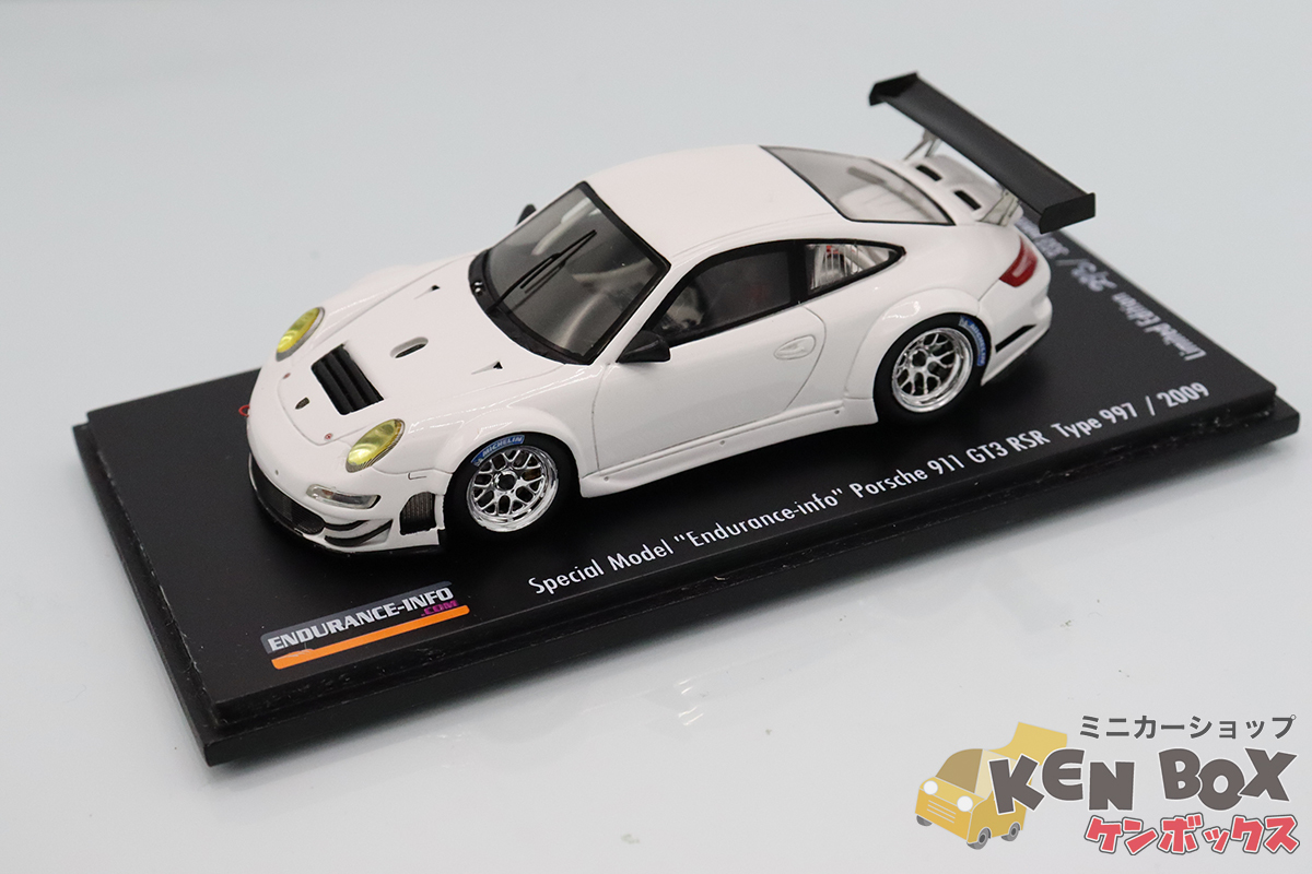 USED S=1/43 Spark スパーク 333台限定 Porsche ポルシェ 911 GT3 RSR Type997/2009 エンデュランスインフォ特注 中国製 現状渡し_画像1