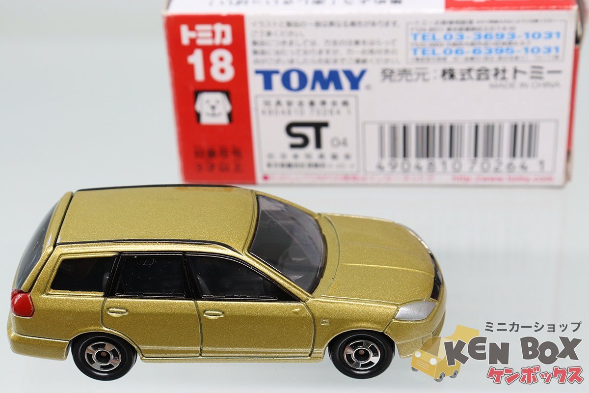 TOMICA トミカ 18 NISSAN 日産 WINGROAD ウイングロード 箱極少スレ 中国製 現状渡し_画像5