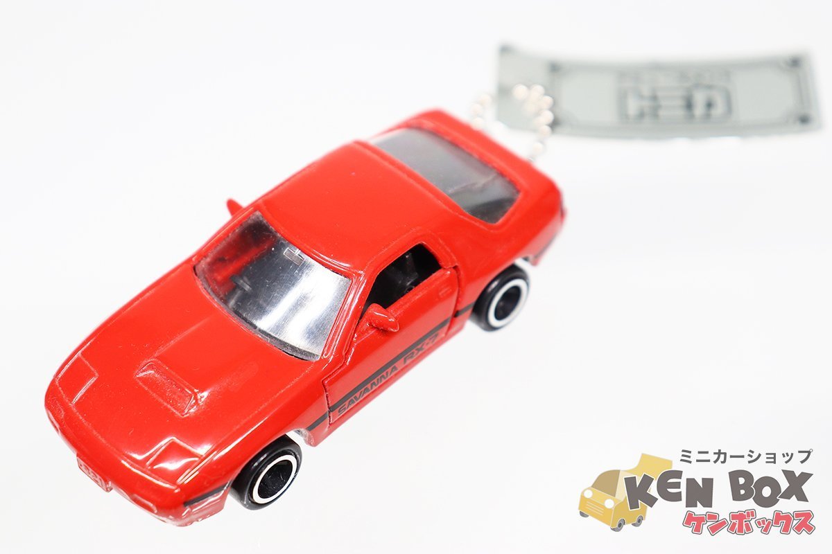 TOMICA トミカ 50 MAZDA マツダ SAVANNA サバンナ RX-7 赤/ワイドタイヤ アミューズメントトミカ 塗装はがれ チップ 中国製 現状渡し_画像1