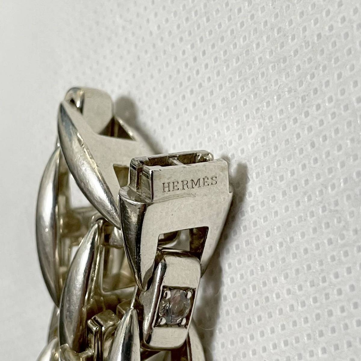 Vintage HERMES TGM Cassiopee ホワイトサファイア カシオペア Vintage HERMES TGM Cassiopee ホワイトサファイア カシオペア