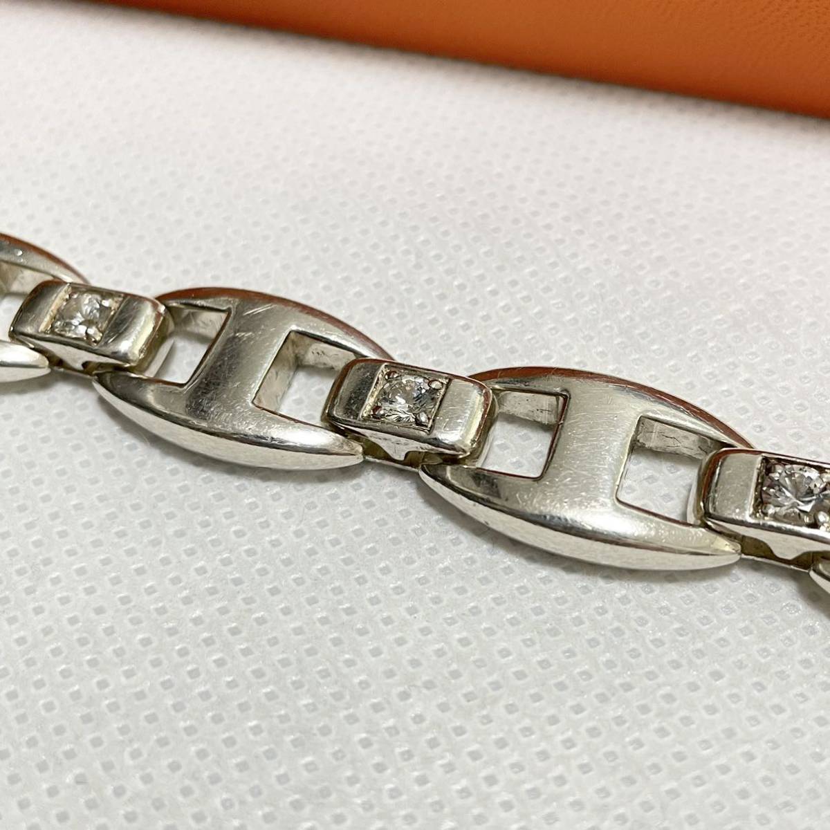 Vintage HERMES TGM Cassiopee ホワイトサファイア カシオペア Vintage HERMES TGM Cassiopee ホワイトサファイア カシオペア