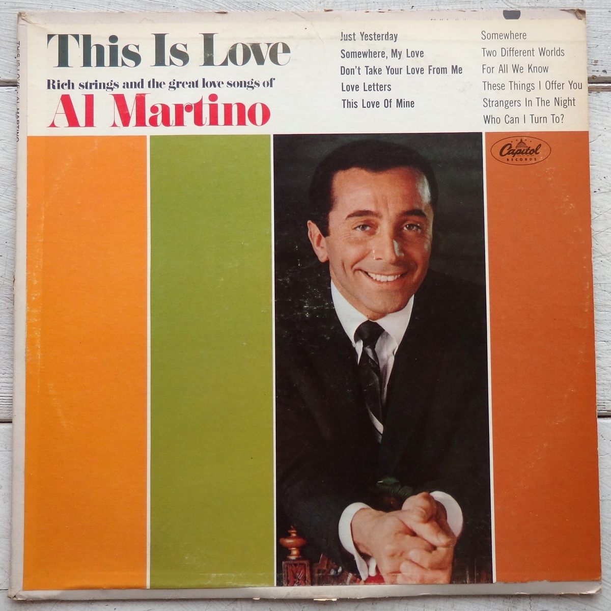 LP AL MARTINO THIS IS LOVE T 2592 米盤_画像1