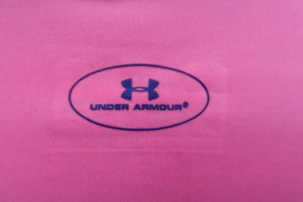 UNDER ARMOUR(アンダーアーマー) ハイネックシャツ ピンク レディース L/G ゴルフウェア 2207-0205 中古_画像5