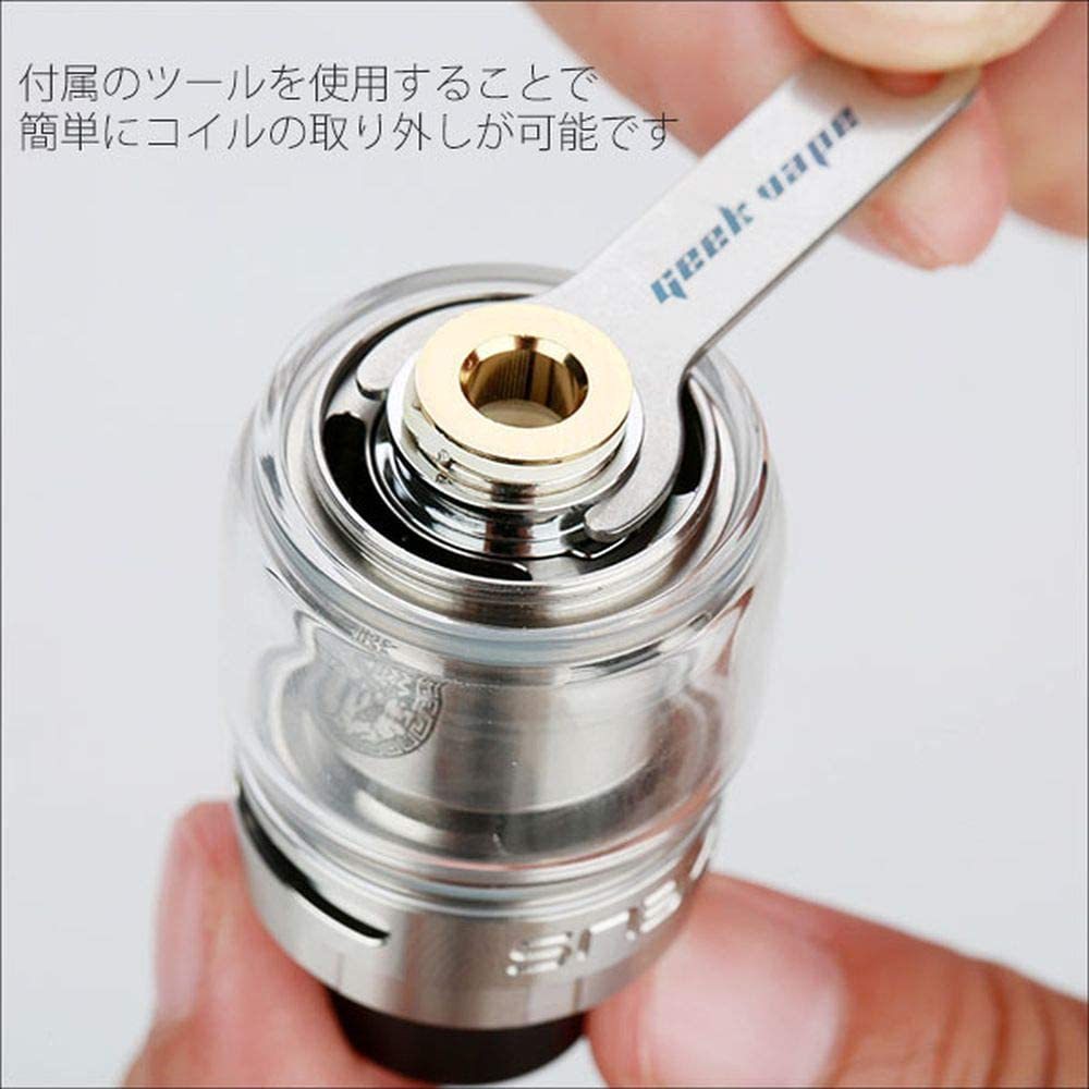 VAPE　GEEKVAPE SUB OHM TANK 25MM アトマイザー BLACK　未使用・新品_画像7