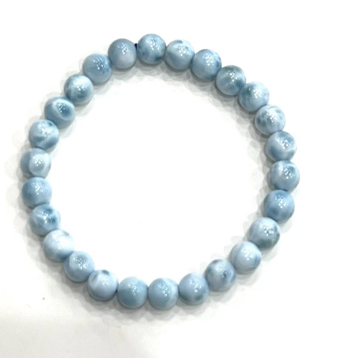 ラリマーブレスレット 直径17cm 7mm - 通販 - hanackenovinky.cz