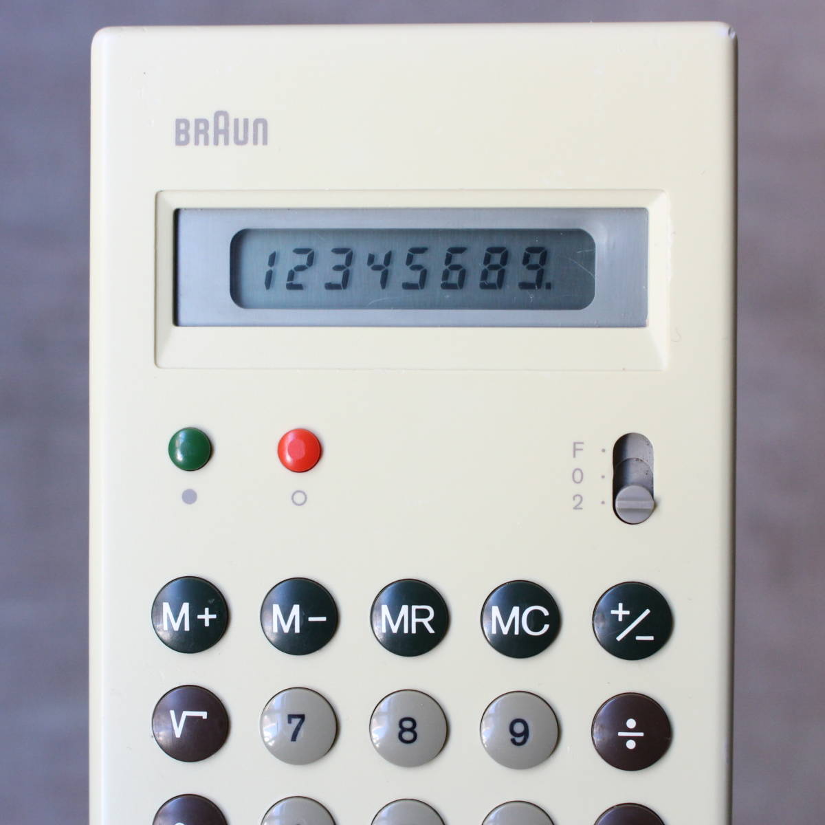  rare super rare 1983 year BRAUN Brown ET55 white 5000 limitation Vintage Dieter Rams bow house MOMA calculator Vitsoeti-ta- Ram s Pro duct 