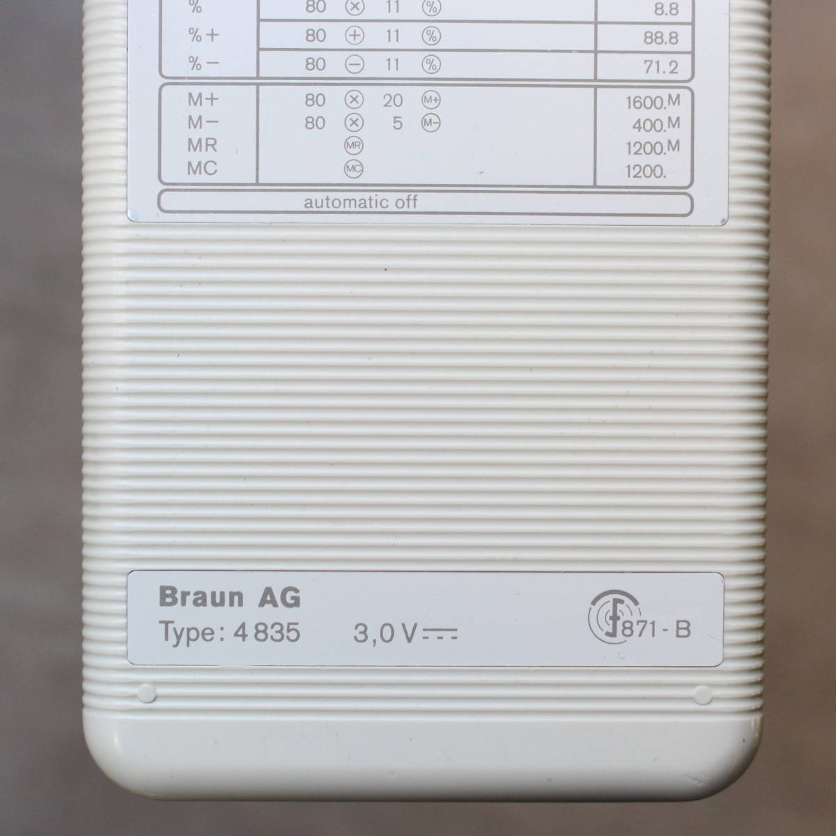  rare super rare 1983 year BRAUN Brown ET55 white 5000 limitation Vintage Dieter Rams bow house MOMA calculator Vitsoeti-ta- Ram s Pro duct 