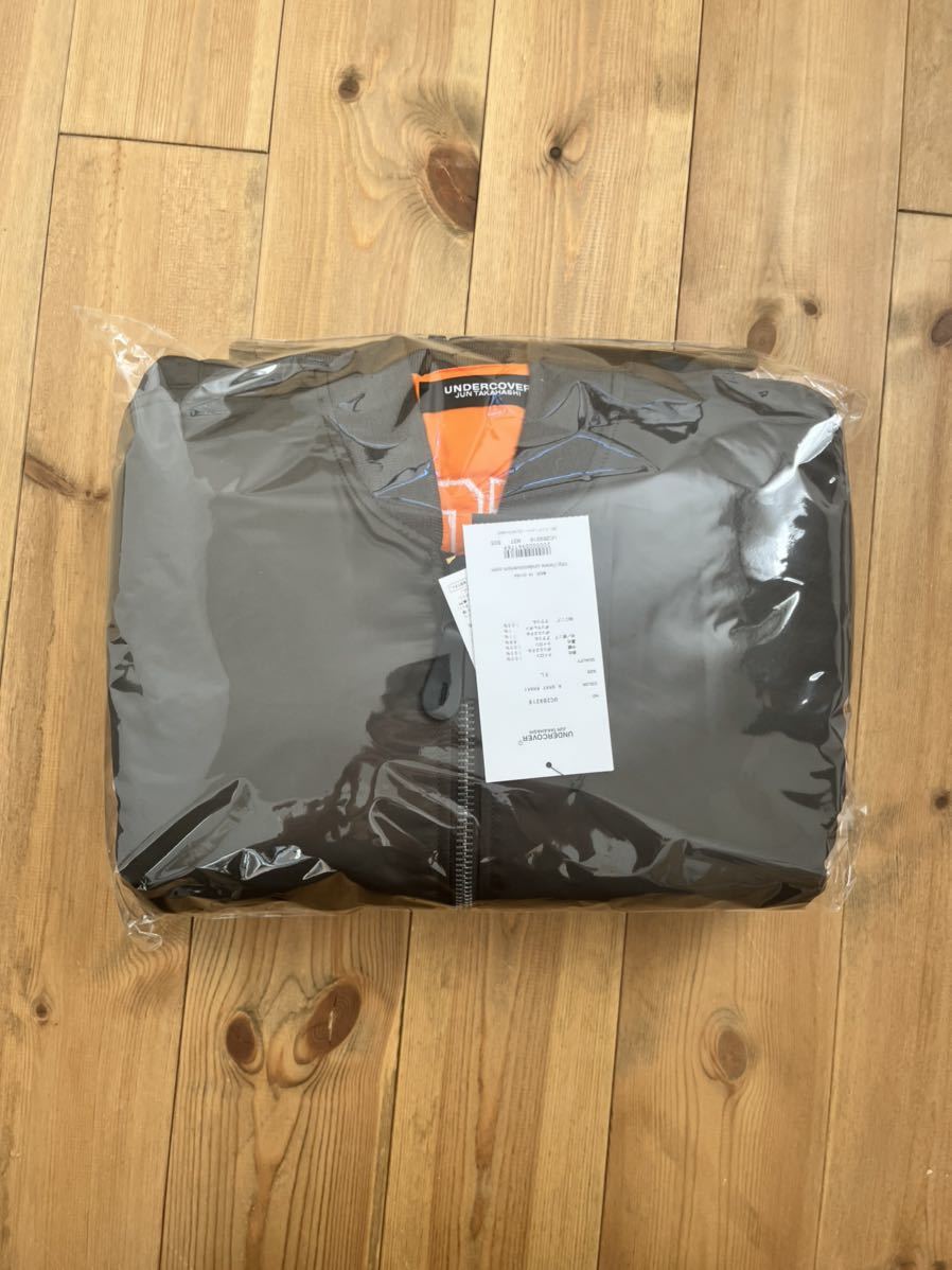 undercover PSYCHO MA-1 GRAY KHAKI サイズ XL グレイ カーキ アンダー