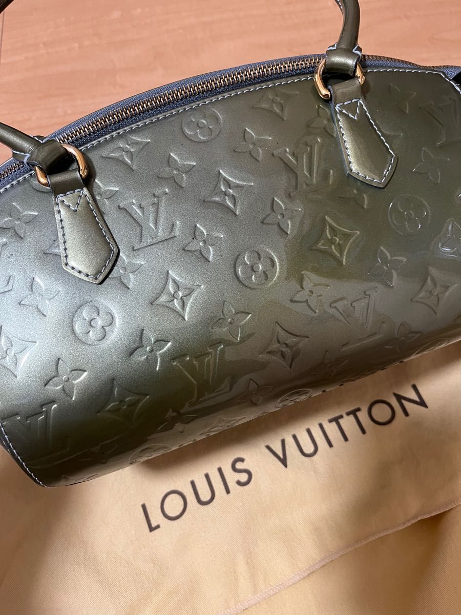 【週末限定値下げ】LOUIS VUITTON ルイ・ヴィトン ヴェルニ シャーウッド ジーヴル ハンドバッグ 美品