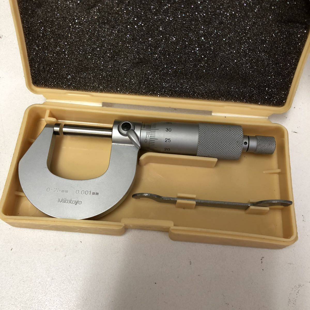 ミツトヨ マイクロメーター 0-25mm 0.01mm ACM-25 uima.ac.id
