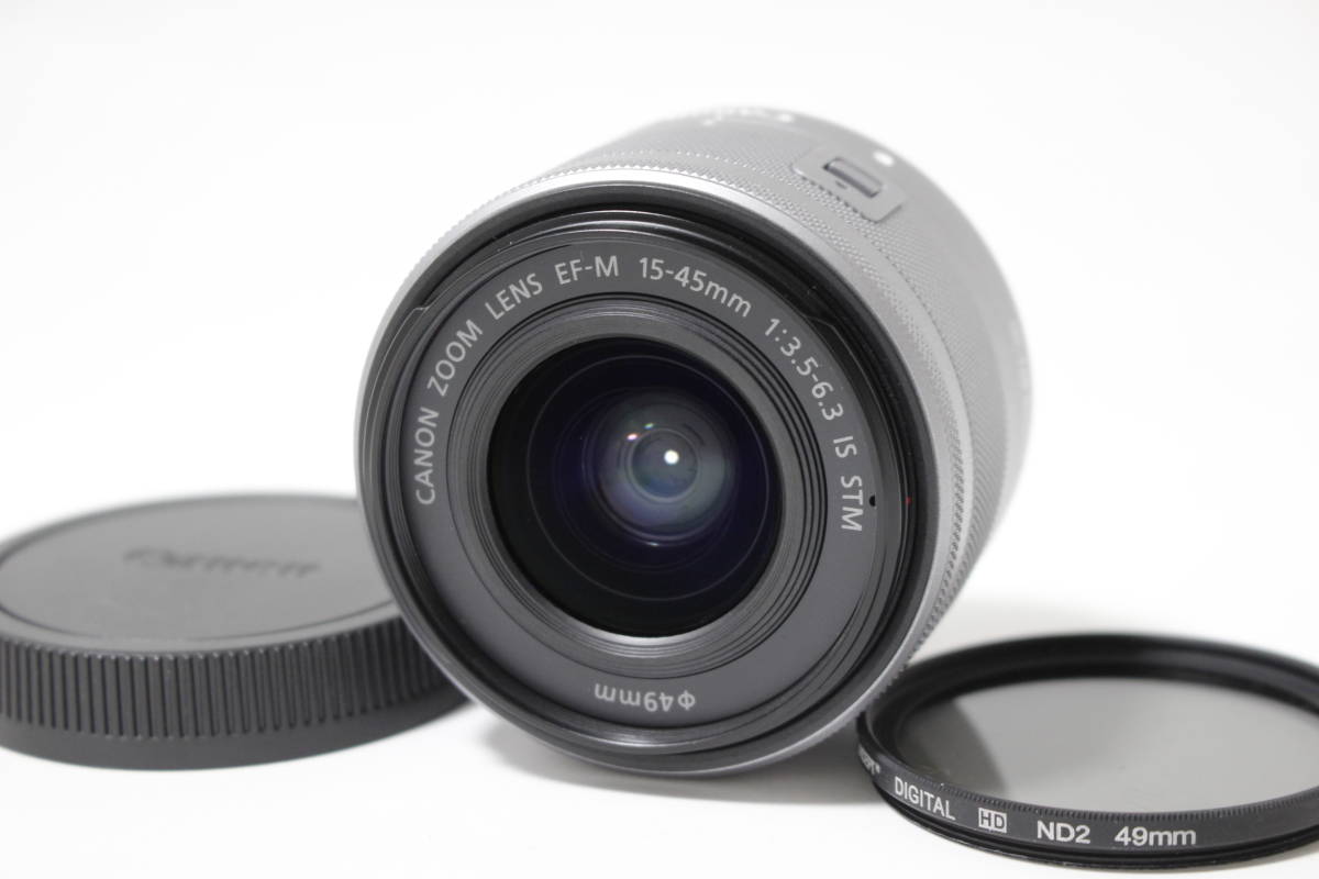 極美品◇Canon キャノンEF-M 15-45mm F3.5-6.3 IS STM◇-04 - JChere