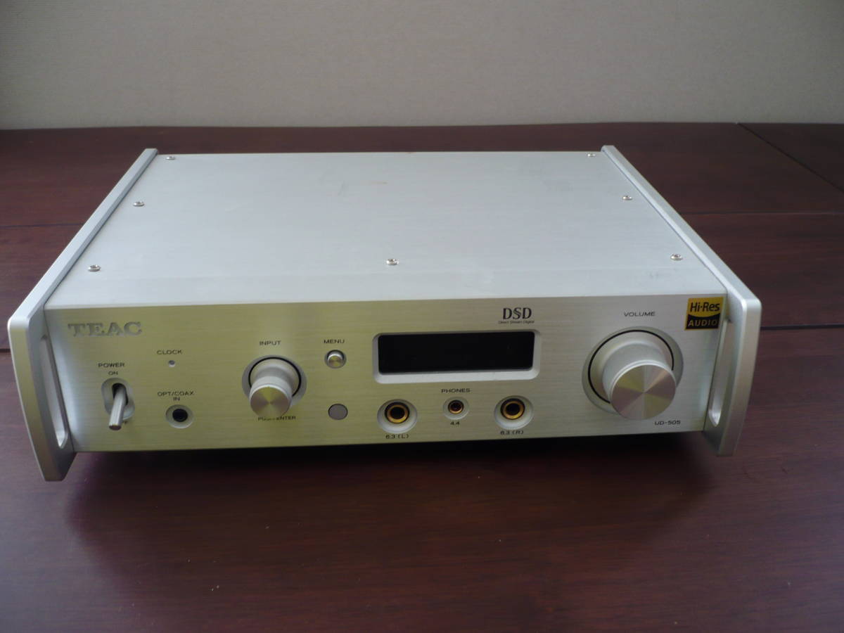 ○日本正規品○ TEAC ヘッドホンアンプ シルバー UD-505-S elysia.com.br