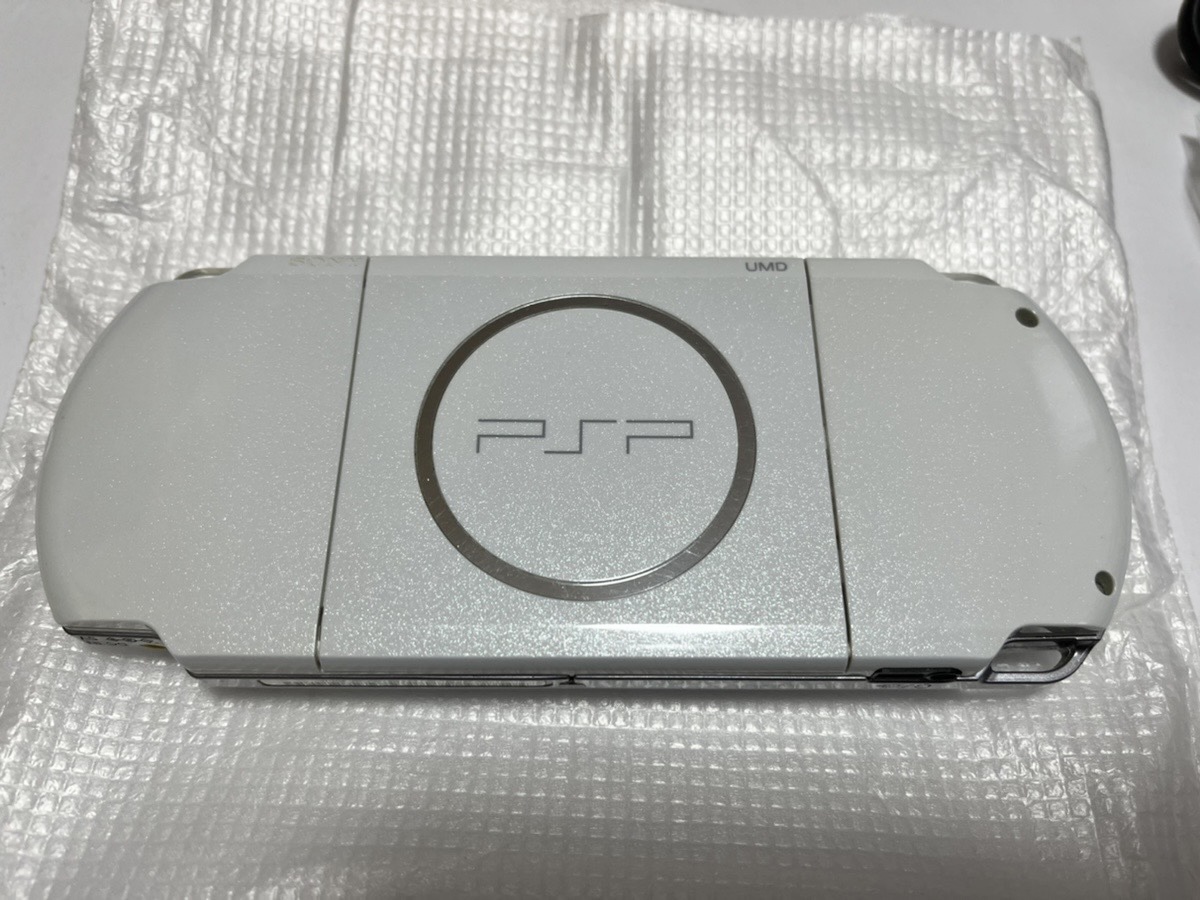 SONY PSP3000 本体 パールホワイト(中古)のヤフオク落札情報